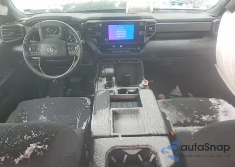 2025 Toyota Tundra Crewmax Sr from USA, damaged, VIN 5TFKB5DB1SX310311